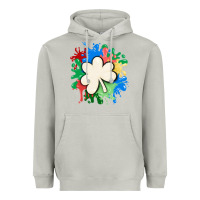 Moon Dust st patricks day shamrock autism Heavyweight Hoodie - MaliasSmallBusiness