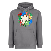 Storm st patricks day shamrock autism Heavyweight Hoodie - MaliasSmallBusiness