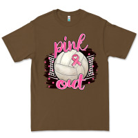 Cacao Pink Out Volleyball Premium Tee - BarkalooDesign