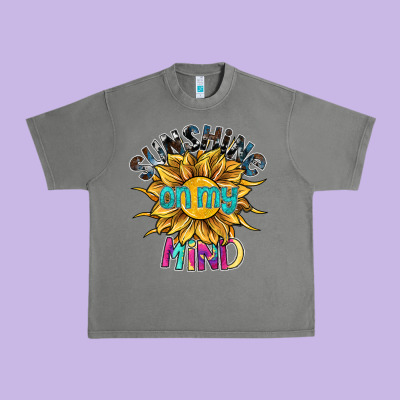 Sunshine On My Mind Urban Heavy Tee Designed By Sublimationcraftshop