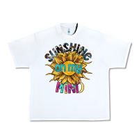 White sunshine on my mind Urban Heavy Tee - SublimationCraftShop