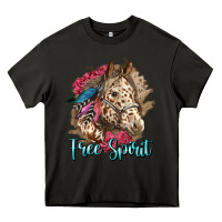 Asphalt free spirit appaloosa horse Heavy Core Tee - LillyAllenDesigns