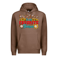 Chestnut baseball is my favorite season Premium Hoodie - BundleAndBundleShop