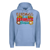 Colony Blue baseball is my favorite season Premium Hoodie - BundleAndBundleShop