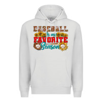 Dove Grey baseball is my favorite season Premium Hoodie - BundleAndBundleShop