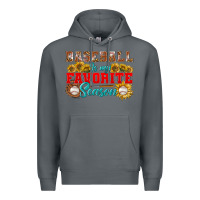 Rock baseball is my favorite season Premium Hoodie - BundleAndBundleShop