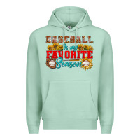 Seafoam baseball is my favorite season Premium Hoodie - BundleAndBundleShop