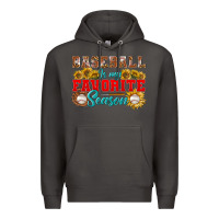 Smoke baseball is my favorite season Premium Hoodie - BundleAndBundleShop