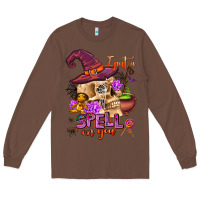 Chestnut i put a spell on you Long Sleeve Tee - AdoDesignShop