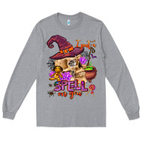 Heather Grey i put a spell on you Long Sleeve Tee - AdoDesignShop