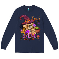 Navy i put a spell on you Long Sleeve Tee - AdoDesignShop