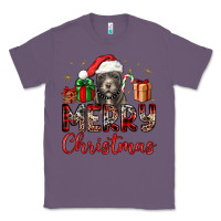 Lavender merry christmas pitbull Classic Tee - JahusDesignShop