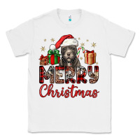 White merry christmas pitbull Classic Tee - JahusDesignShop