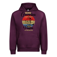Mauve Wine Being Grandpa İs An Honor Being Papa İs Priceless Urban Hoodie - Bettercallsaul