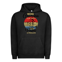 Pigment Black Being Grandpa İs An Honor Being Papa İs Priceless Urban Hoodie - Bettercallsaul