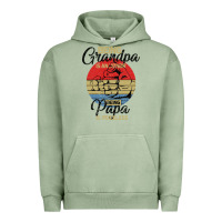 Pigment Oil Green Being Grandpa İs An Honor Being Papa İs Priceless Urban Hoodie - Bettercallsaul