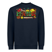 Navy mama softball Heavyweight Sweatshirt - Zillion Design Studio