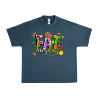 Midnight Navy fat tuesday Urban Heavy Tee - FaDigitalArtStudio