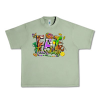Oil Green fat tuesday Urban Heavy Tee - FaDigitalArtStudio