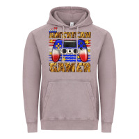Vintage Zinc all american gamer Vintage Hoodie - texasbilliewilder
