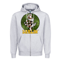 Heather Grey cowhide darlin Zipper Hoodie - JahusDesignShop