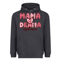 Smoke mama of drama girl mom Heavyweight Hoodie - MaliasSmallBusiness
