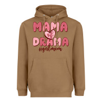 Toasted Coconut mama of drama girl mom Heavyweight Hoodie - MaliasSmallBusiness