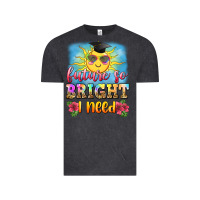 Vintage Black future so bright i need Vintage Tee - Zillion Design Studio