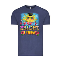 Vintage Denim future so bright i need Vintage Tee - Zillion Design Studio