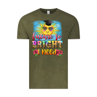 Vintage Olive future so bright i need Vintage Tee - Zillion Design Studio