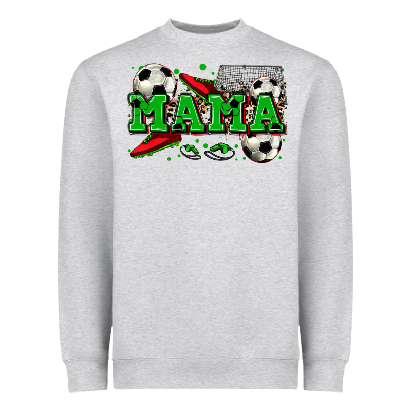 Mama Soccer Heavyweight Sweatshirt by Zillion Design Studio | Teevron