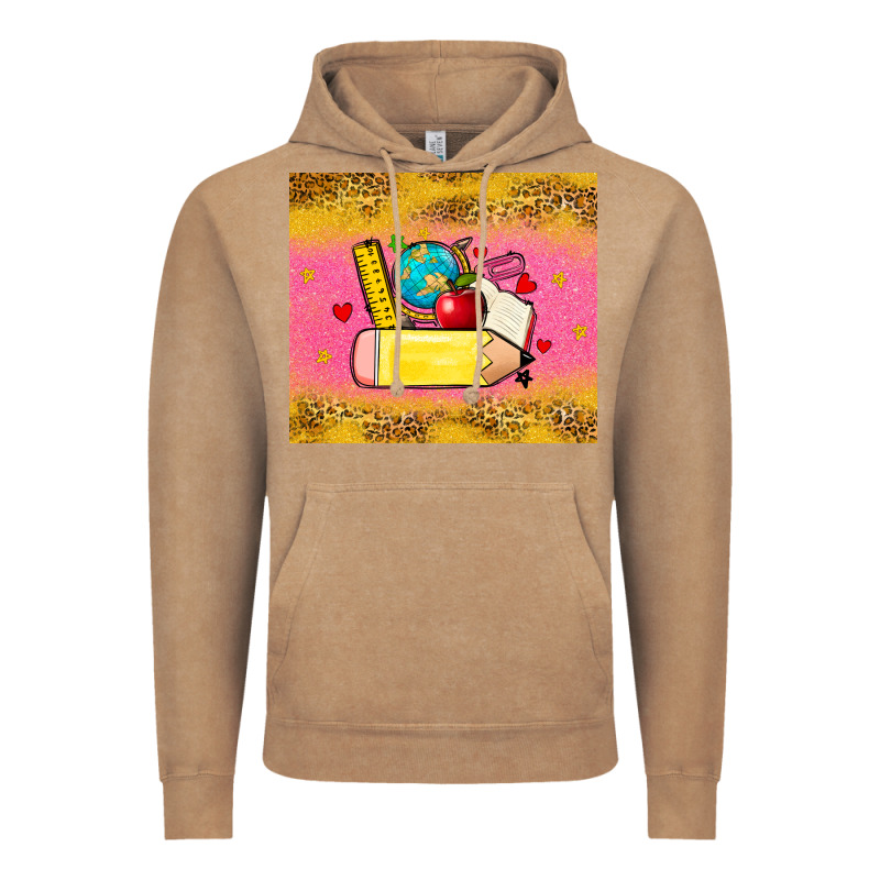 Back To School Custom Name Vintage Hoodie by Zillion Design Studio | Teevron