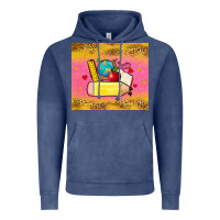Vintage Denim back to school custom name Vintage Hoodie - Zillion Design Studio