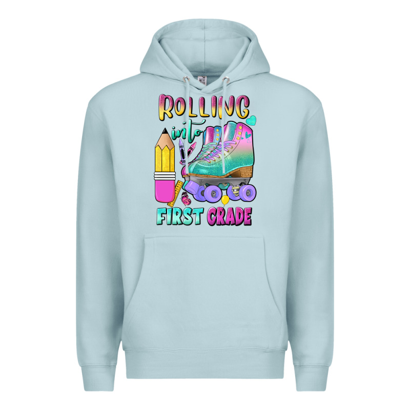 Rolling Into First Grade Premium Hoodie by BundleAndBundleShop | Teevron