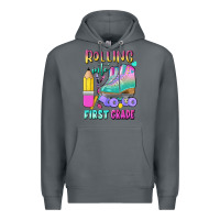 Rock rolling into first grade Premium Hoodie - BundleAndBundleShop