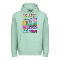 Seafoam rolling into first grade Premium Hoodie - BundleAndBundleShop