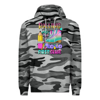 Slate Camo rolling into first grade Premium Hoodie - BundleAndBundleShop