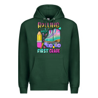 Sports Green rolling into first grade Premium Hoodie - BundleAndBundleShop