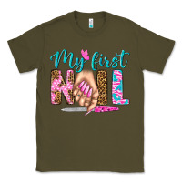 Army Green my first nail bbs Classic Tee - BundleAndBundleShop