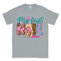 Heather Grey my first nail bbs Classic Tee - BundleAndBundleShop