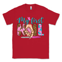 Red my first nail bbs Classic Tee - BundleAndBundleShop