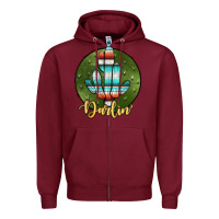 Burgundy darlin' Zipper Hoodie - JahusDesignShop