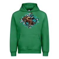 Emerald western cowboy Urban Hoodie - RanaPortraitStore