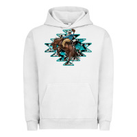 Pigment Lunar Rock western cowboy Urban Hoodie - RanaPortraitStore