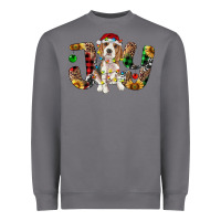 Storm beagle christmas joy Heavyweight Sweatshirt - RanaPortraitStore