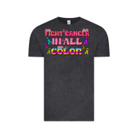 Vintage Black Fight Cancer In All Color Vintage Tee - texasbilliewilder