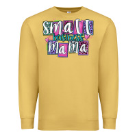 Antique Gold small business mama Premium Sweatshirt - MaliasSmallBusiness