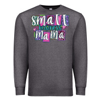 Charcoal Heather small business mama Premium Sweatshirt - MaliasSmallBusiness