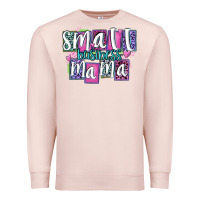 Pale Pink small business mama Premium Sweatshirt - MaliasSmallBusiness