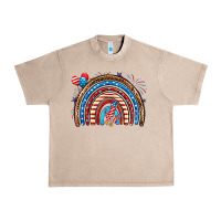 French Oak American rainbow Urban Heavy Tee - Neo Western